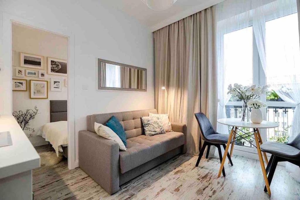 Lux Apartament W Centrum, Plac Konstytucji, Klimatyzacja, Widokowy Lägenhet Warszawa Exteriör bild