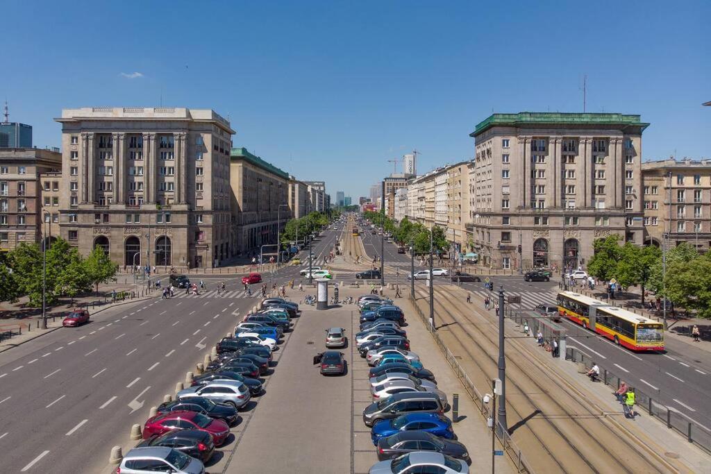 Lux Apartament W Centrum, Plac Konstytucji, Klimatyzacja, Widokowy Lägenhet Warszawa Exteriör bild