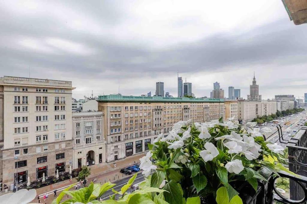 Lux Apartament W Centrum, Plac Konstytucji, Klimatyzacja, Widokowy Lägenhet Warszawa Exteriör bild